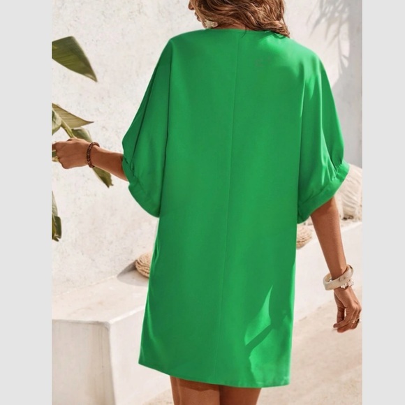 Luxe V neck mini dress - Picture 7 of 11